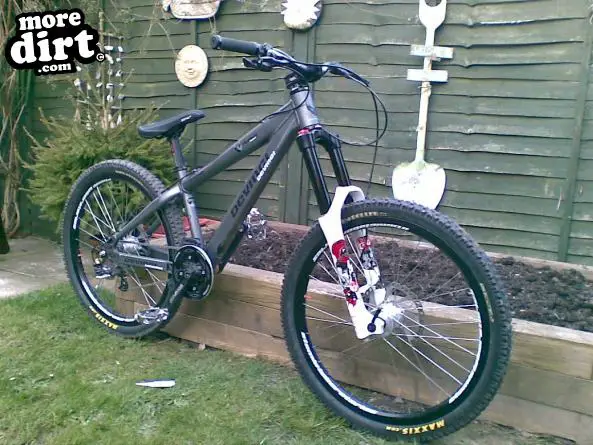 Double crown fork online on hardtail