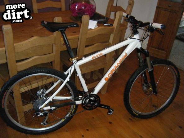 orange evo 8 mountain bike