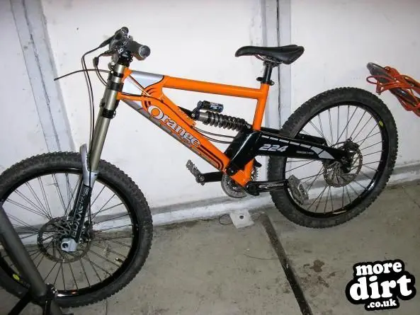 Orange 224 downhill discount bike