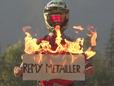 Remy Metailler burns the Whistler Bike Park