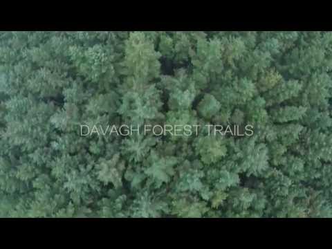 Davagh Forest Trails from the Air