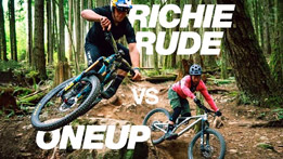 Can a Pro Mountain Biker pass 6 riders on their local trail?