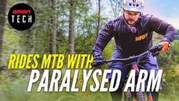 How to Ride A Mountain Bike With A Paralyzed Arm