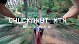 Jill Kintner Rides Chuckanut Mtn in Bellingham, WA