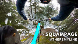 Riding Squamish's Gnarliest Line in the Snow