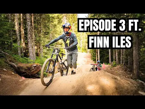 Stefan Garlicki rides Whistler Bike Park with Finn Iles