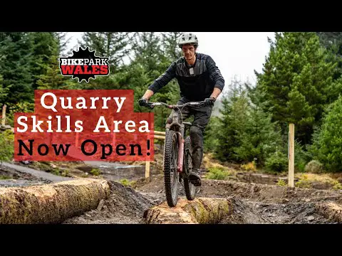 New Quarry Skills Area at BikePark Wales!