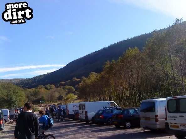 Y Mynydd Downhill - Cwmcarn