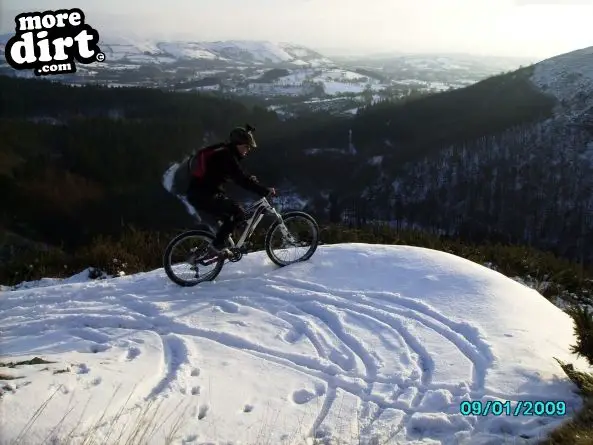 Y Mynydd Downhill - Cwmcarn