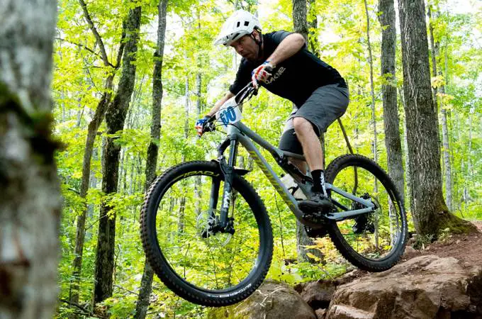 Copper Peak Mountain Biking Trails - Michigan