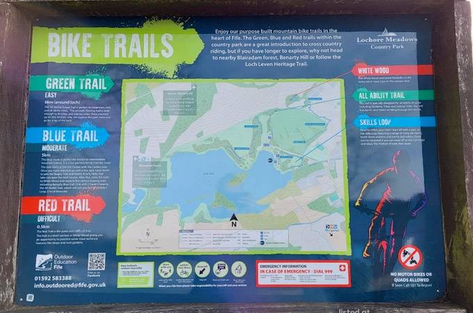 Lochore Meadows Mountain Bike Trails